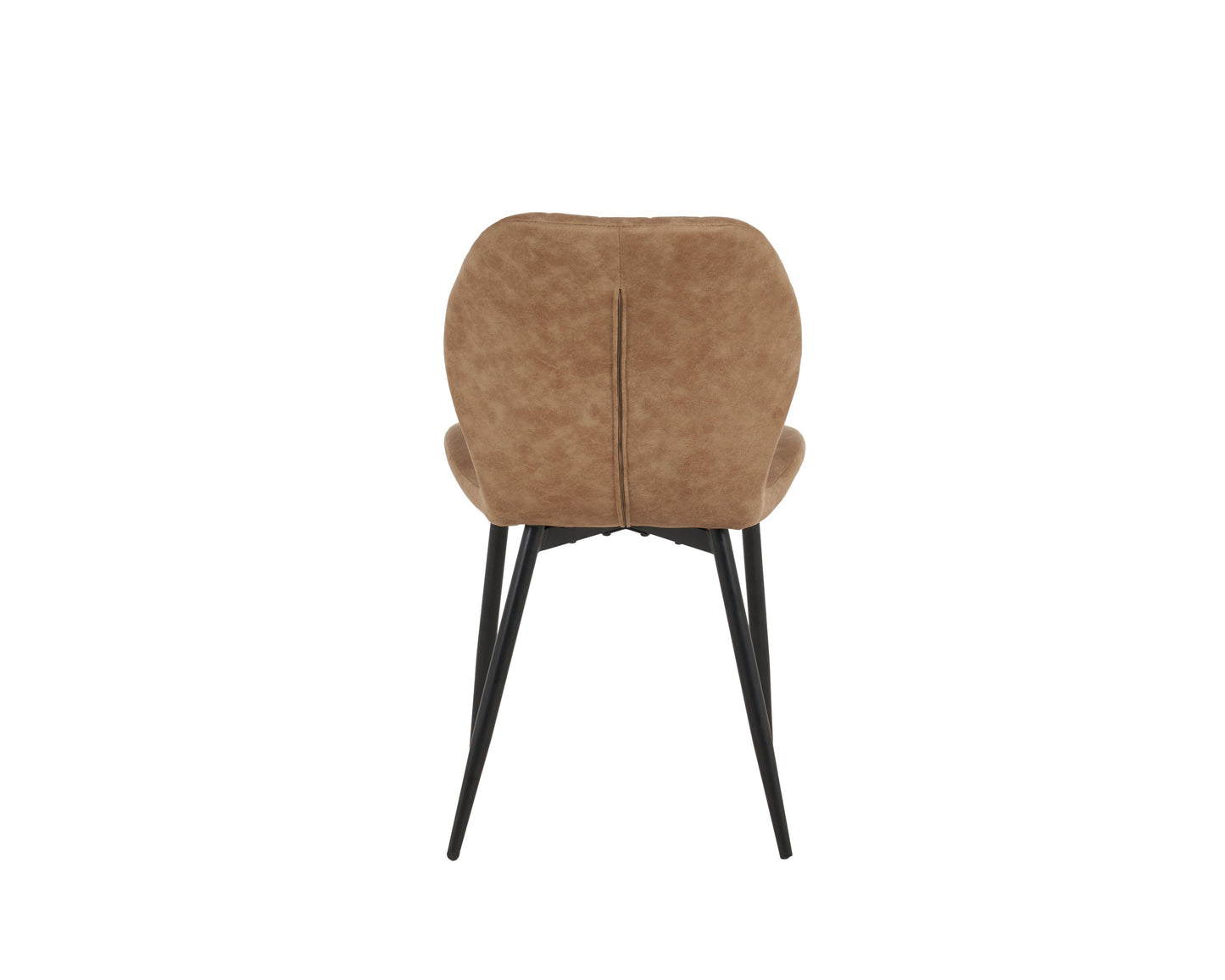 Jaydn Distressed Leather Comfort Dining Chairs - Set of 4 - Madefor.Living