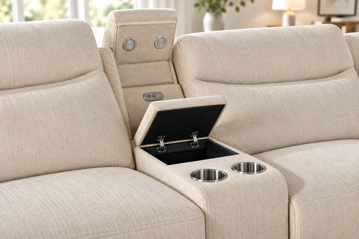 Monty Reclining Corner Sofa