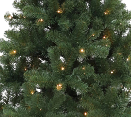 Winter Fir Green Pre-Lit Artificial Christmas Tree - LED multi function lights