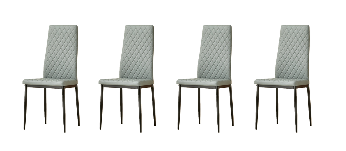 Harley Extendable Dining Table with 4 Emily Chairs