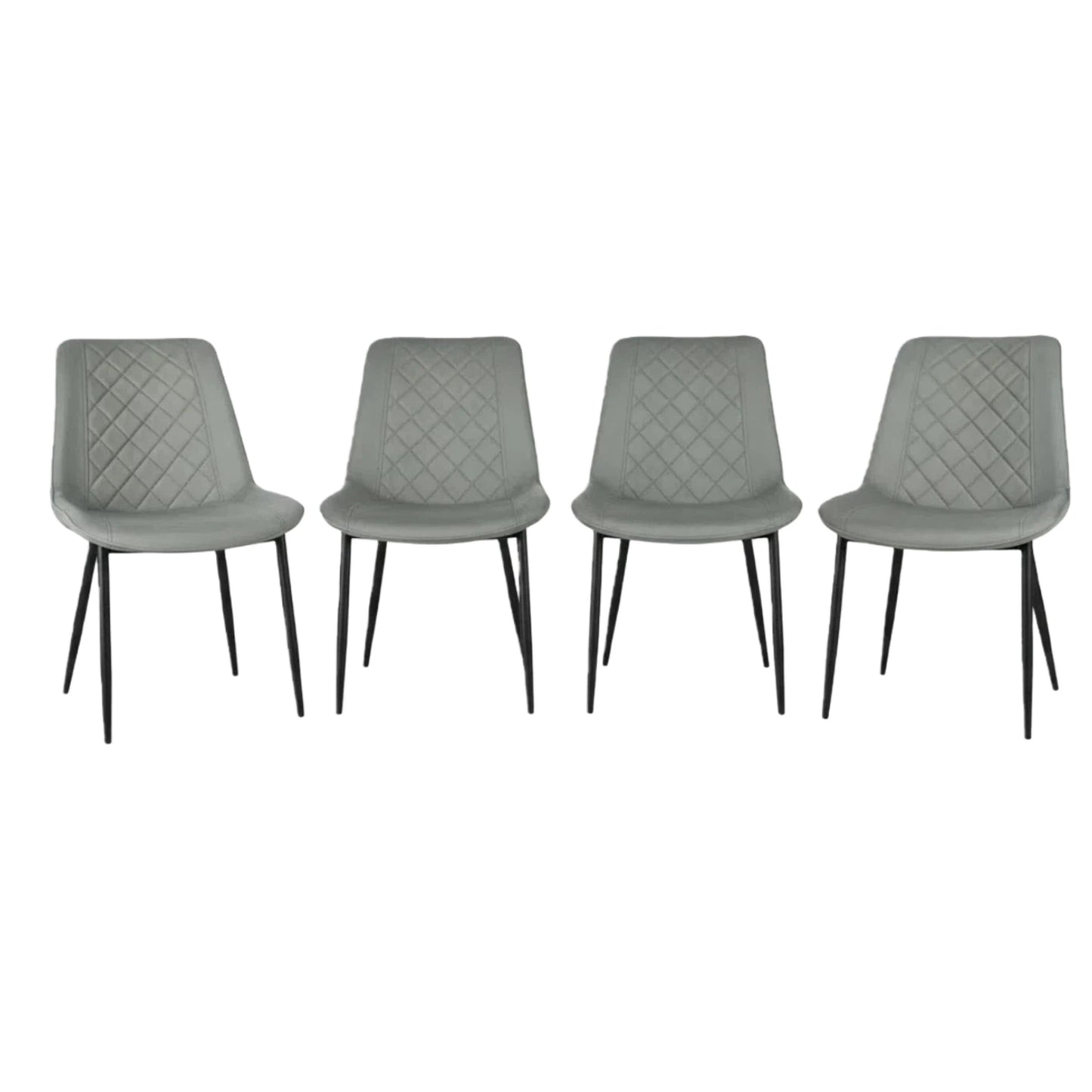 San Diego Marble Top Dining Table with Amelia Velvet Chairs - Madefor.Living