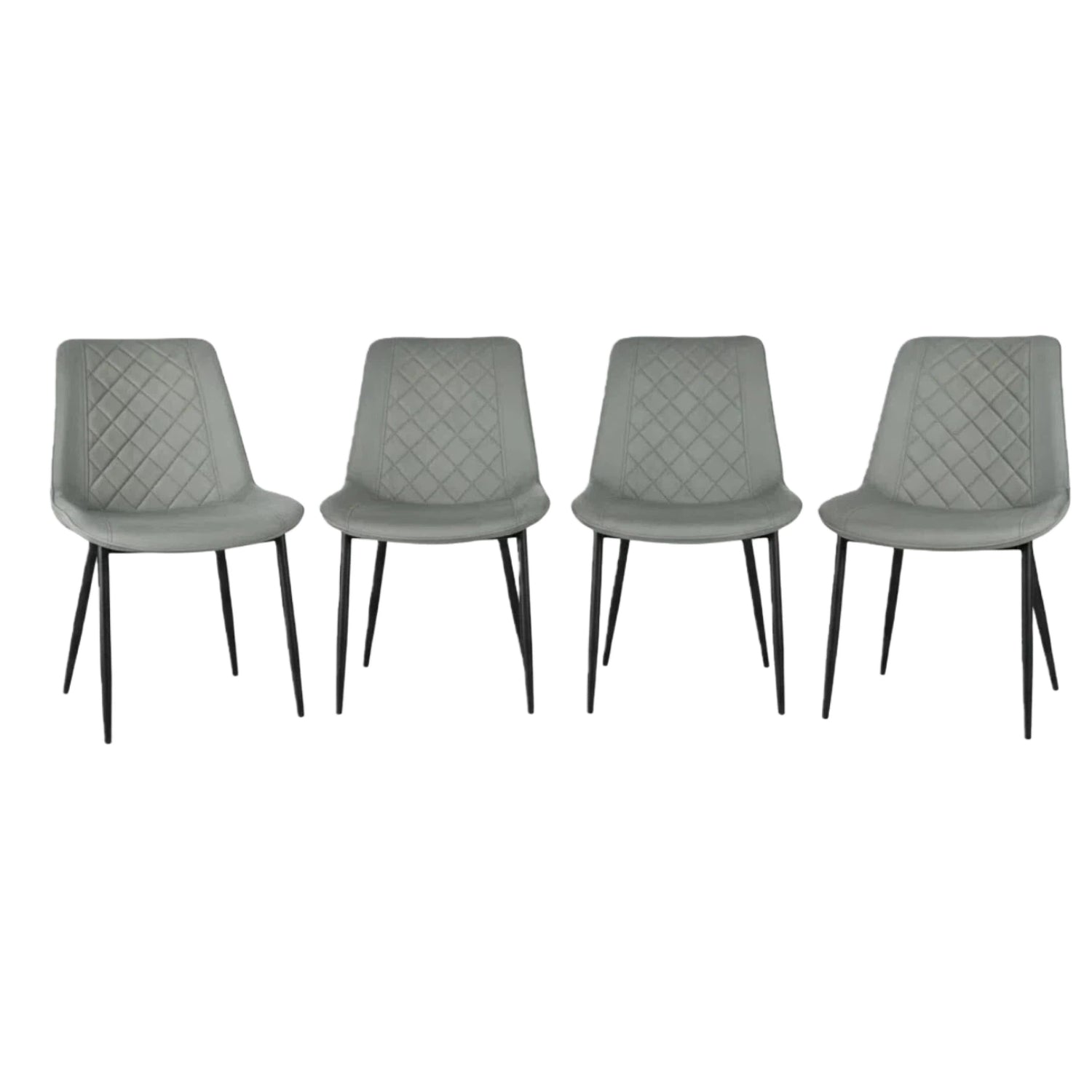 San Diego Marble Top Dining Table with Amelia Velvet Chairs - Madefor.Living