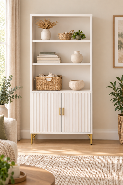 The Maddison Display Bookcase and Cabinet