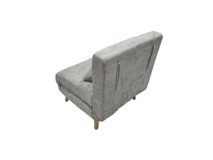Joel Uno Single Chair Sofa Bed - Grey - Madefor.Living