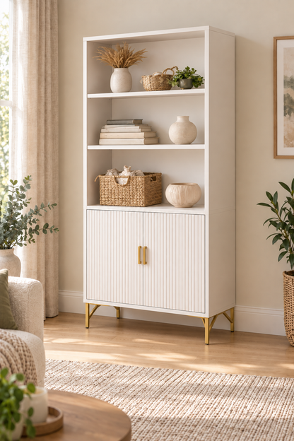 The Maddison Display Bookcase and Cabinet