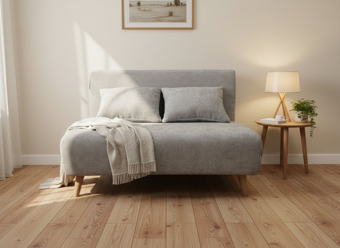 Joshua Duo Two Seat Sofa Bed - Grey - Madefor.Living