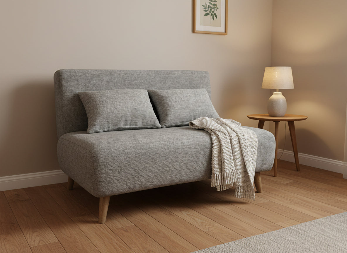 Joshua Duo Two Seat Sofa Bed - Grey - Madefor.Living