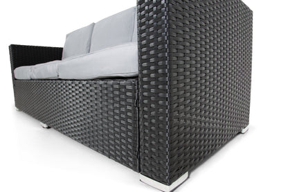 The Dunham 4 Seat Corner Rattan Set - Madefor.Living