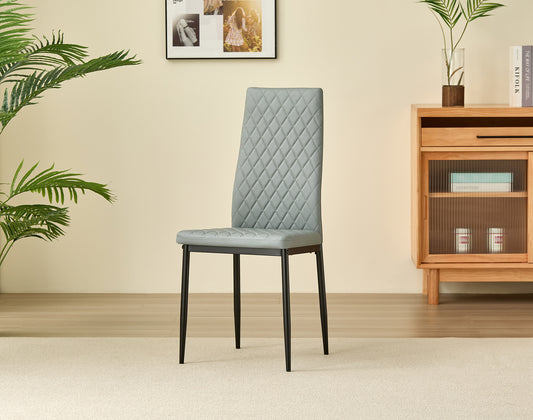 Emily Leather Comfort Dining Chairs - Set of 4 - Madefor.Living
