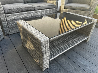 The Wilmslow 4 Seat Rattan Sofa Lounge Set