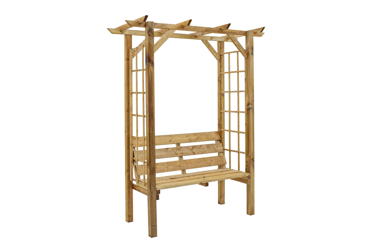 Garden Arbour Pergola Garden Two Seat Bench