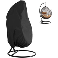 Thumbnail for Premium Guard Outdoor Hanging Chair Cover - Large/Black