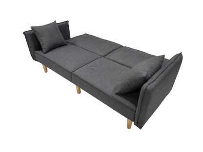 Finnley Two Seat Sofa Bed - Grey - Madefor.Living