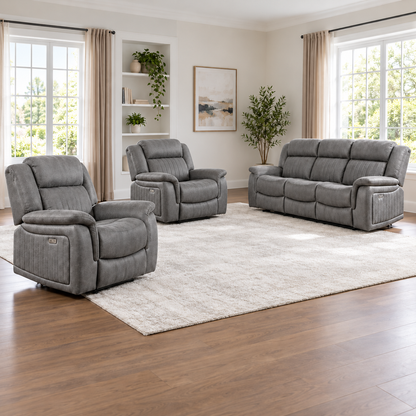 Miles-Moore Reclining Sofa Suite 3+1+1