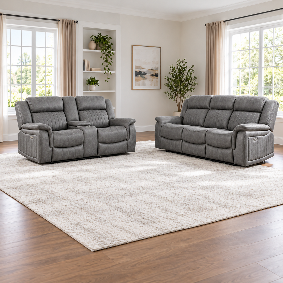Miles-Moore Reclining Sofa Suite 3+2