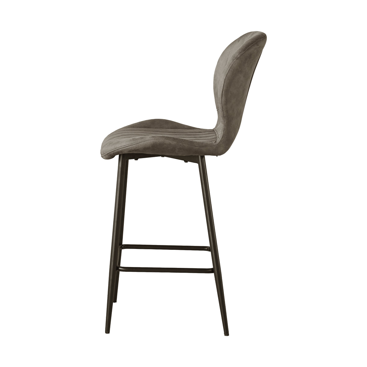 Jaydn Distressed Leather Comfort Bar Stools