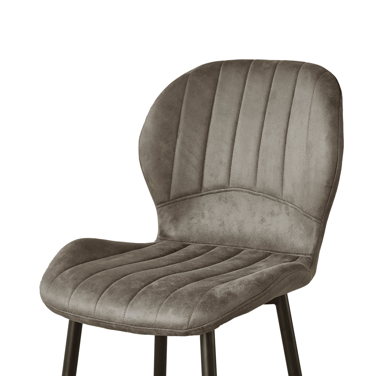 Jaydn Distressed Leather Comfort Bar Stools