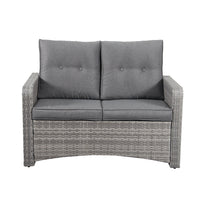 Thumbnail for The Leigh 4 Seat Rattan Sofa Lounge Set