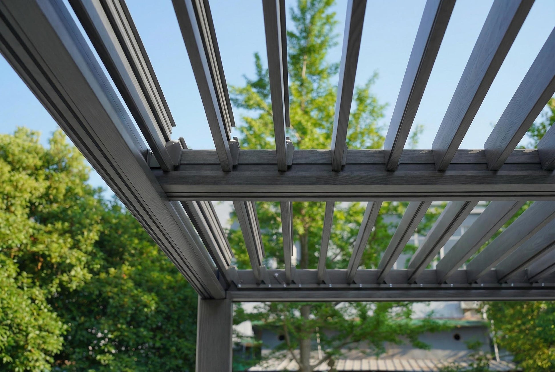 3m x 3m Aluminium Pergola with Manual Louvre Roofing - Madefor.Living