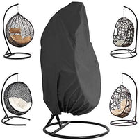 Thumbnail for Premium Guard Outdoor Hanging Chair Cover - Large/Black