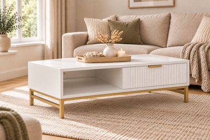 The Maddison Ridged Coffee Table
