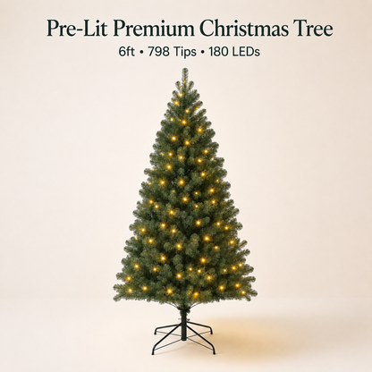 Richmond Fir Winter Pre-Lit Artificial Christmas Tree