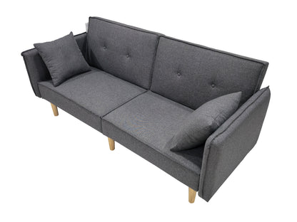 Finnley Two Seat Sofa Bed - Grey - Madefor.Living