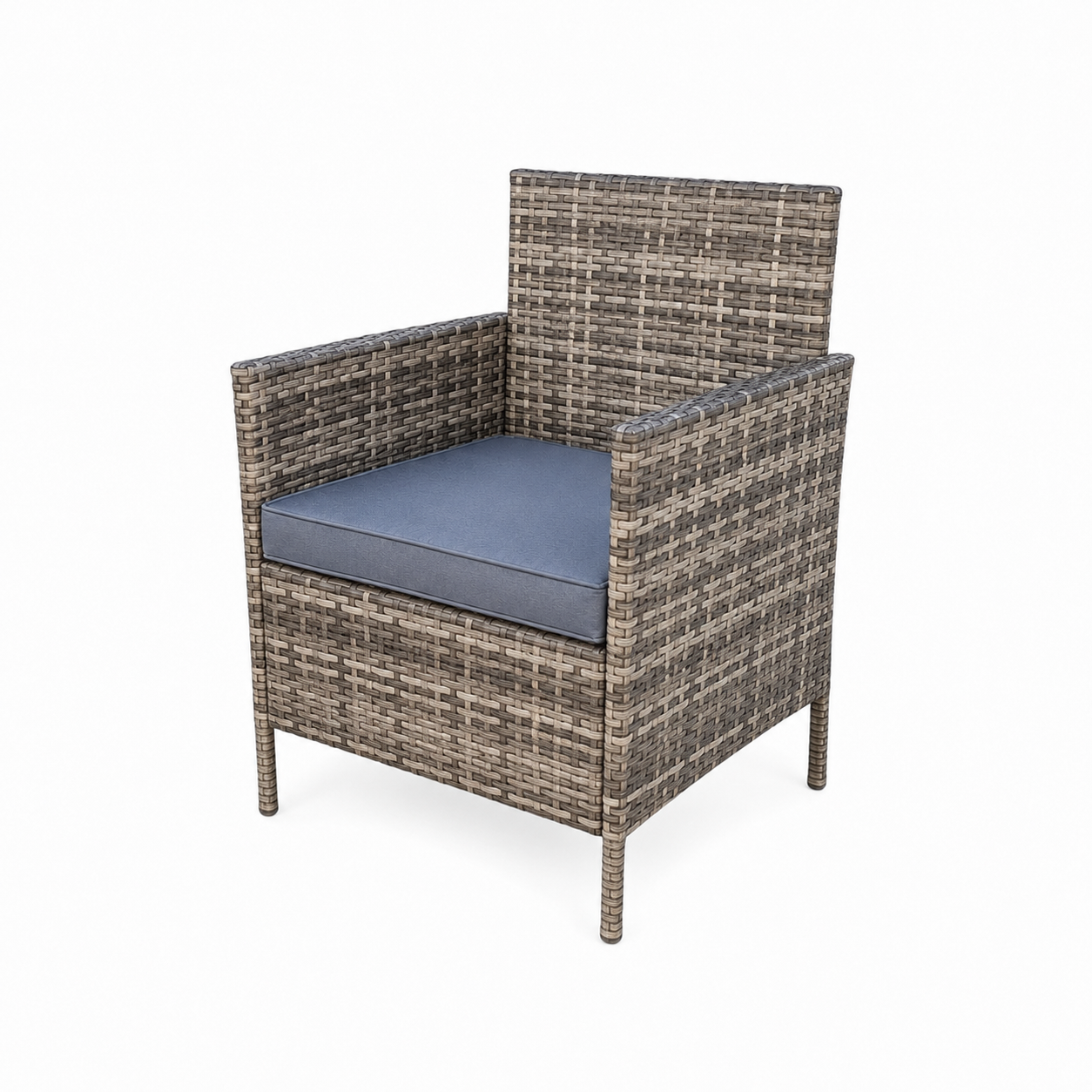 Amazon Rattan Fire Pit Dining Set - Round Table with 6 Chairs - Madefor.Living