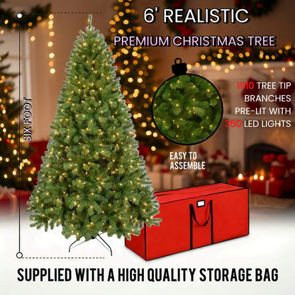 Richmond Fir Winter Pre-Lit Artificial Christmas Tree