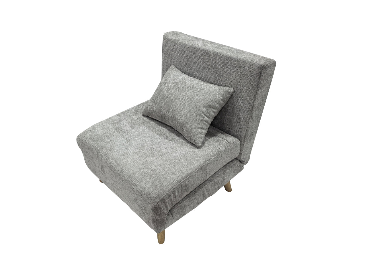 Joel Uno Single Chair Sofa Bed - Grey - Madefor.Living