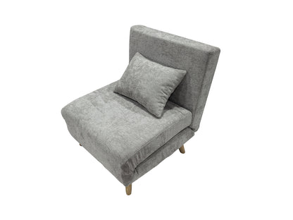 Joel Uno Single Chair Sofa Bed - Grey - Madefor.Living
