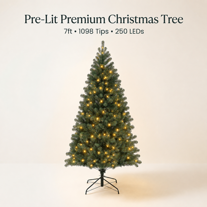 Richmond Fir Winter Pre-Lit Artificial Christmas Tree