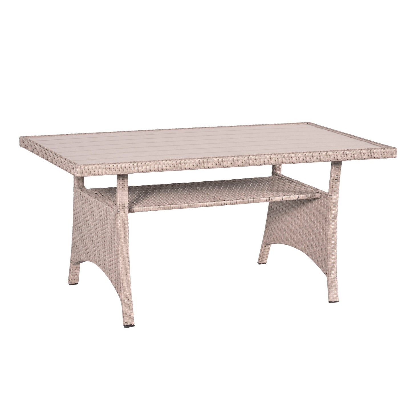 York 8 Seat grey rattan corner sofa dining set - Madefor.Living