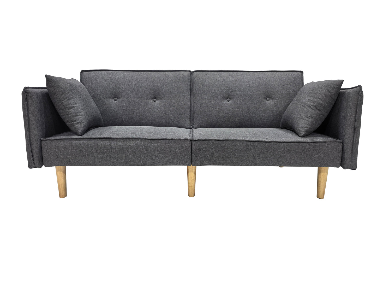 Finnley Two Seat Sofa Bed - Grey - Madefor.Living