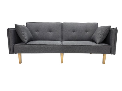Finnley Two Seat Sofa Bed - Grey - Madefor.Living