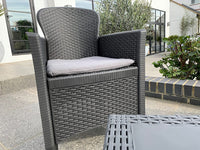 Thumbnail for Folia Rattan effect 2 seat bistro set