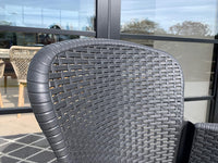 Thumbnail for Folia Rattan effect 2 seat bistro set