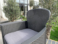 Thumbnail for Folia Rattan effect 2 seat bistro set