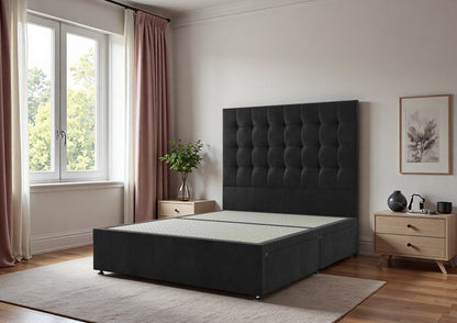 Montgomery Divan Bed Set with 2 Drawers and headboard - Choice of Mattress