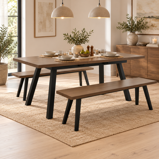 The Blake-Daniel Extendable Dining Set