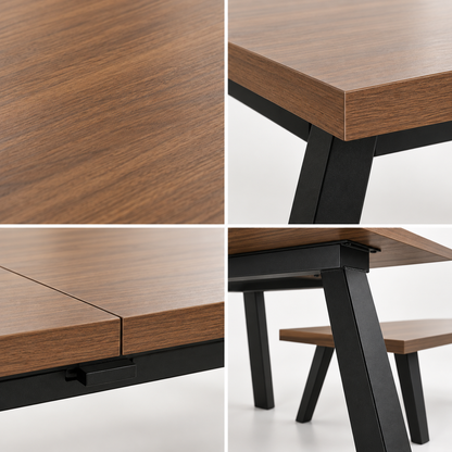 The Blake-Daniel Extendable Dining Set