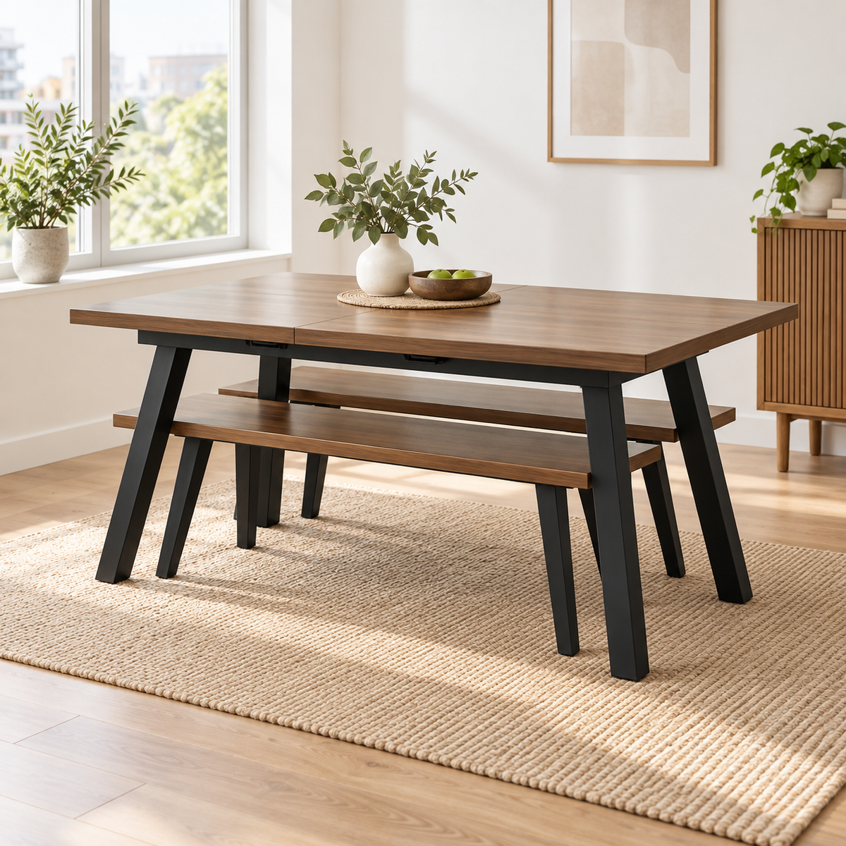 The Blake-Daniel Extendable Dining Set
