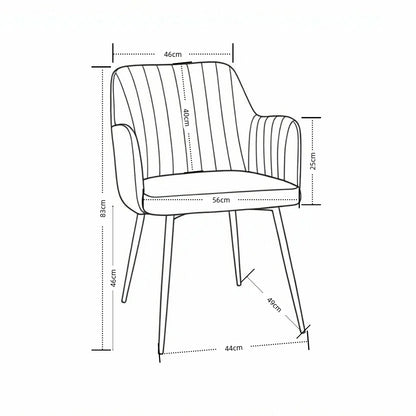 Kayci Round Oak Dining Table with 4 Charlotte Velvet Chairs