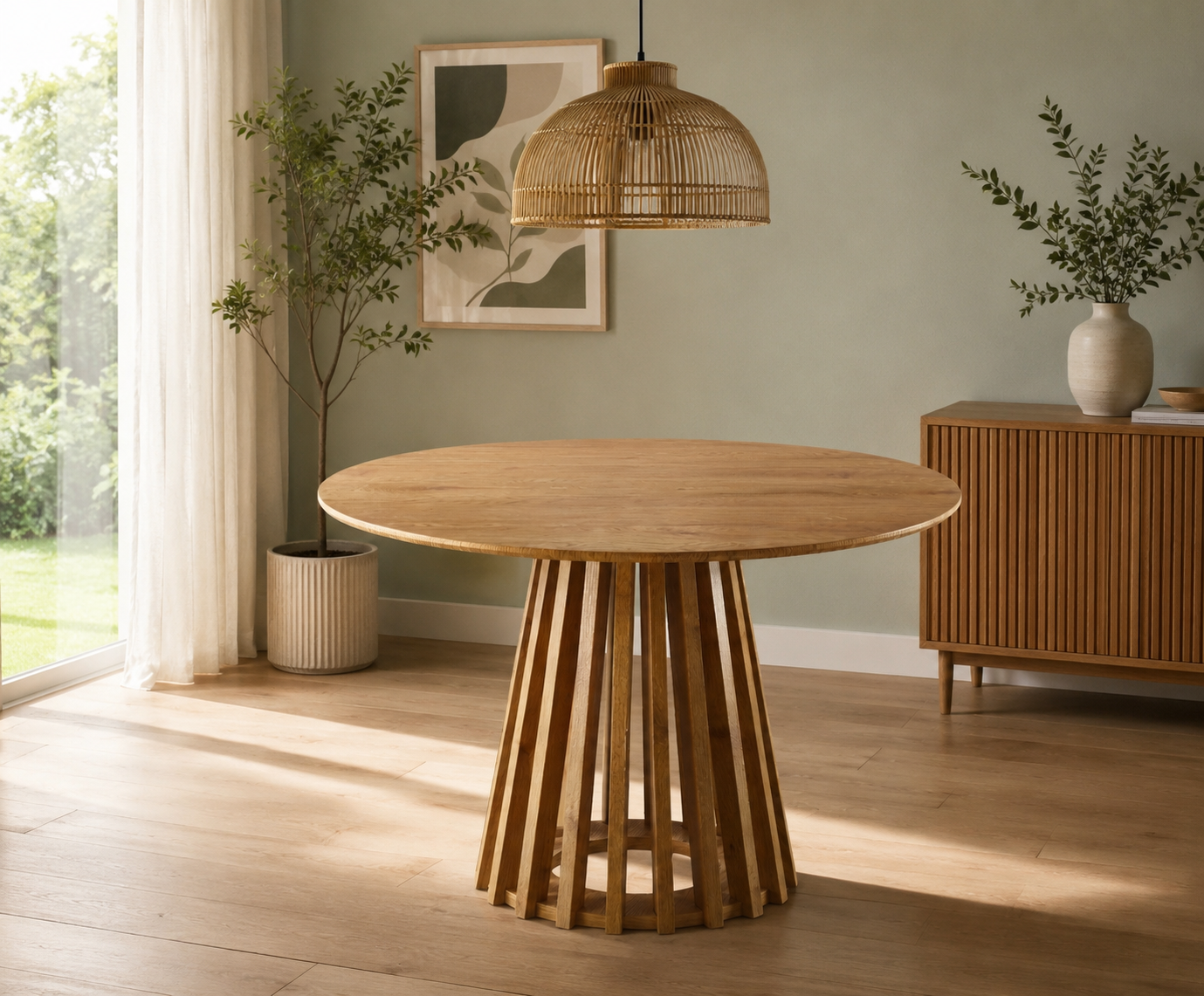 Kayci Dining Table Oak