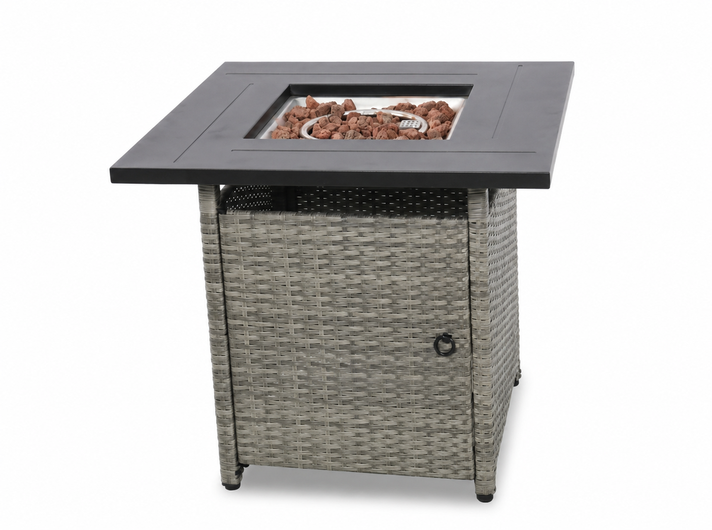 Ascot Fire Pit Garden Set – Grey