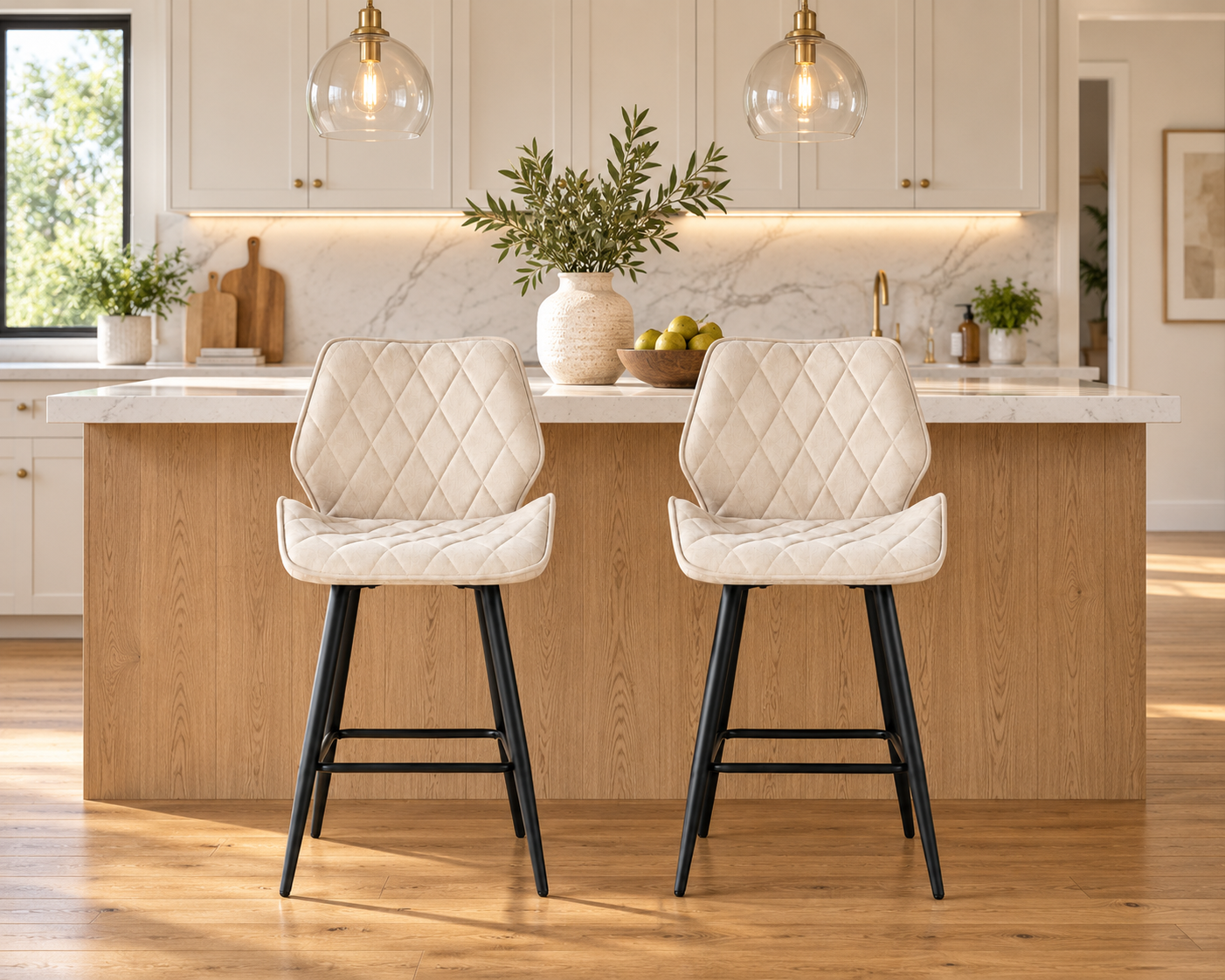 Cayden Comfort Bar Stools
