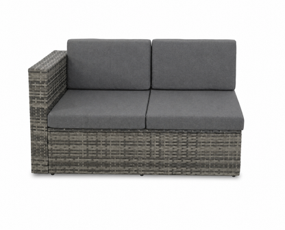 Ascot Fire Pit Garden Set – Grey