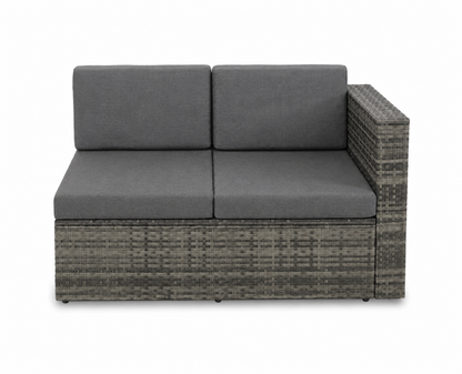 Ascot Fire Pit Garden Set – Grey