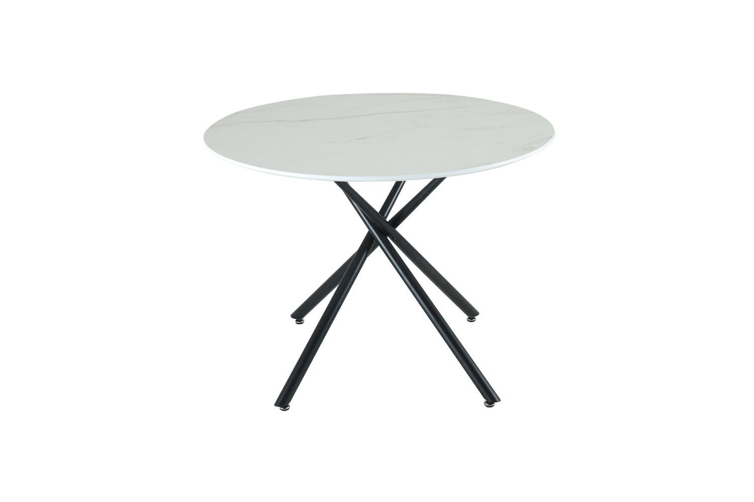 Seattle Dining Table with 4 Emily Leather Chairs - Madefor.Living