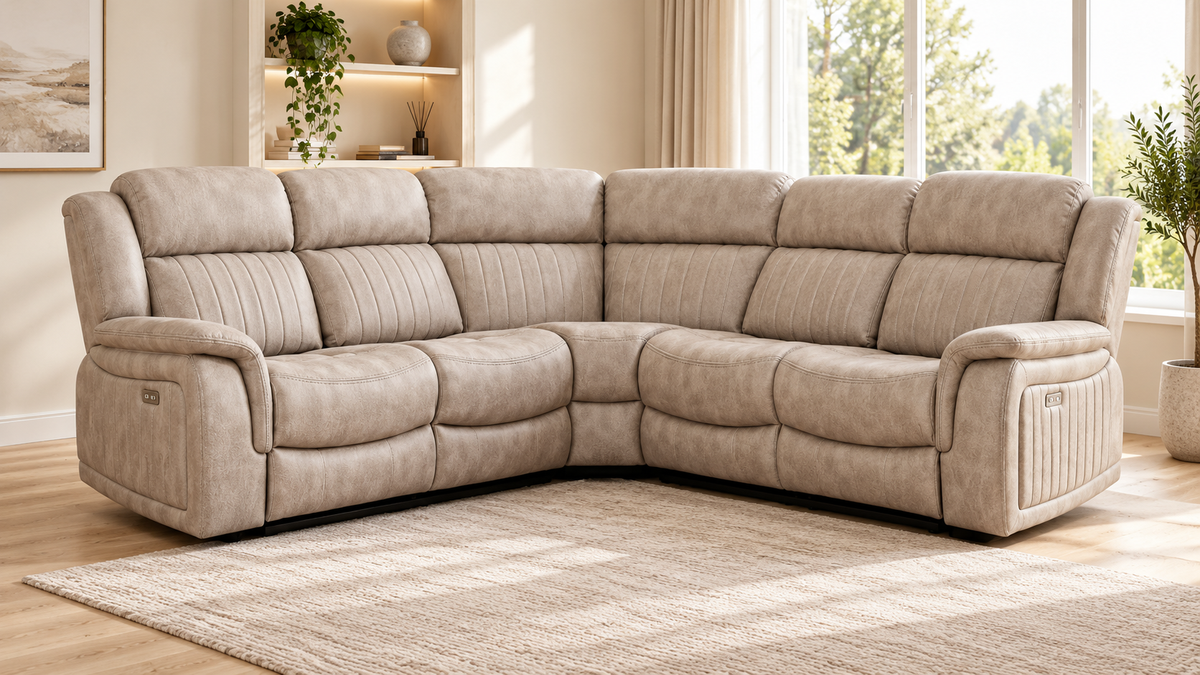 Elizabeth-Ann Electric Reclining Corner Suite